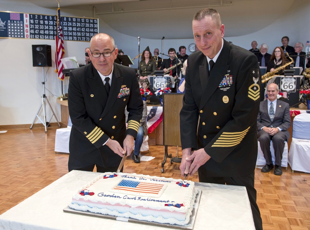 Naval Station Everett Sailors dance with veterans