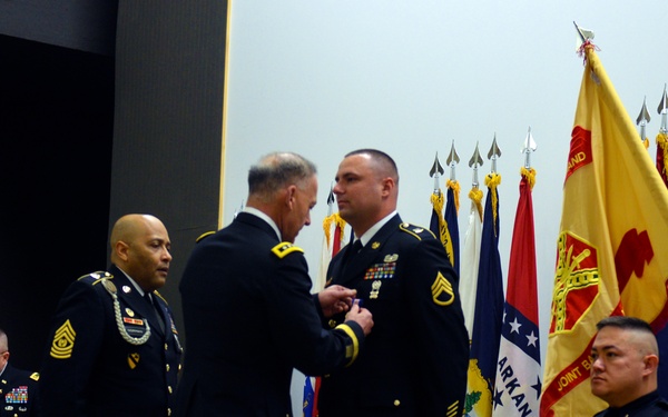 Franz awarded Soldier's Medal