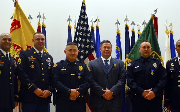 Awardees pose for group photo