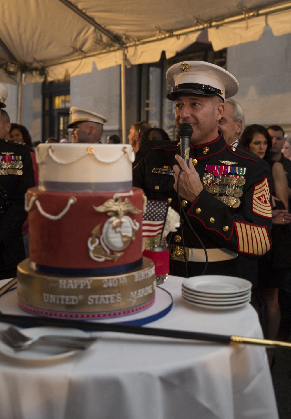 Marines celebrate 240th Marine Corps Birthday at Luke restaurant