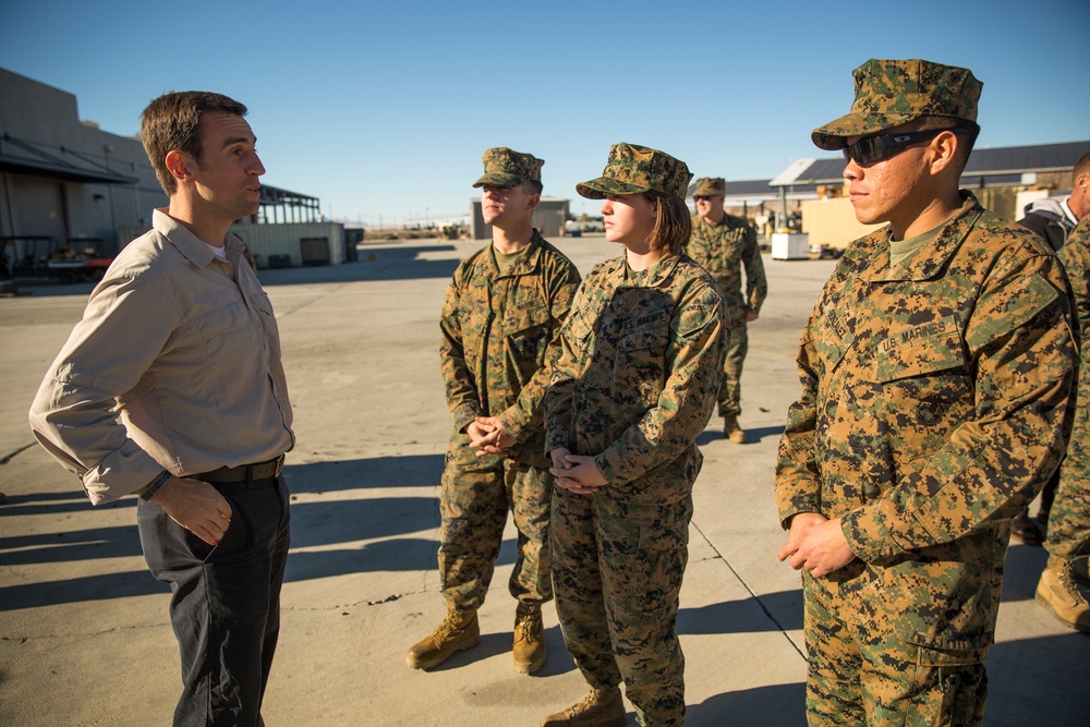 Combat Center shows off training venues