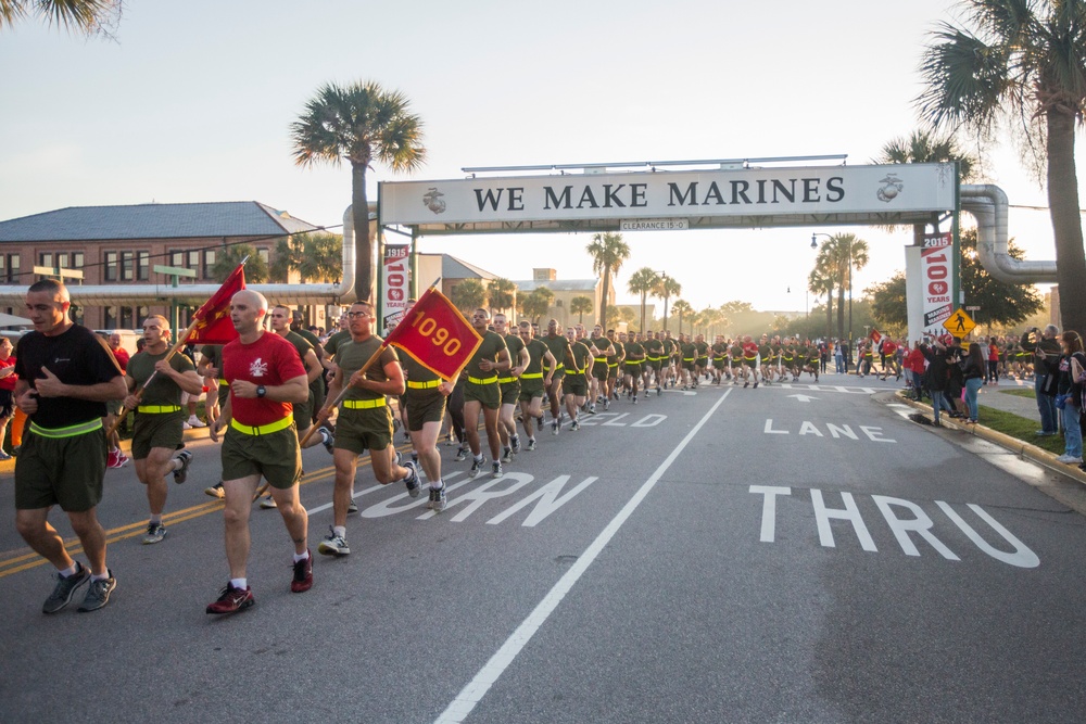 Motivation high for new Marines during final run on Parris Island