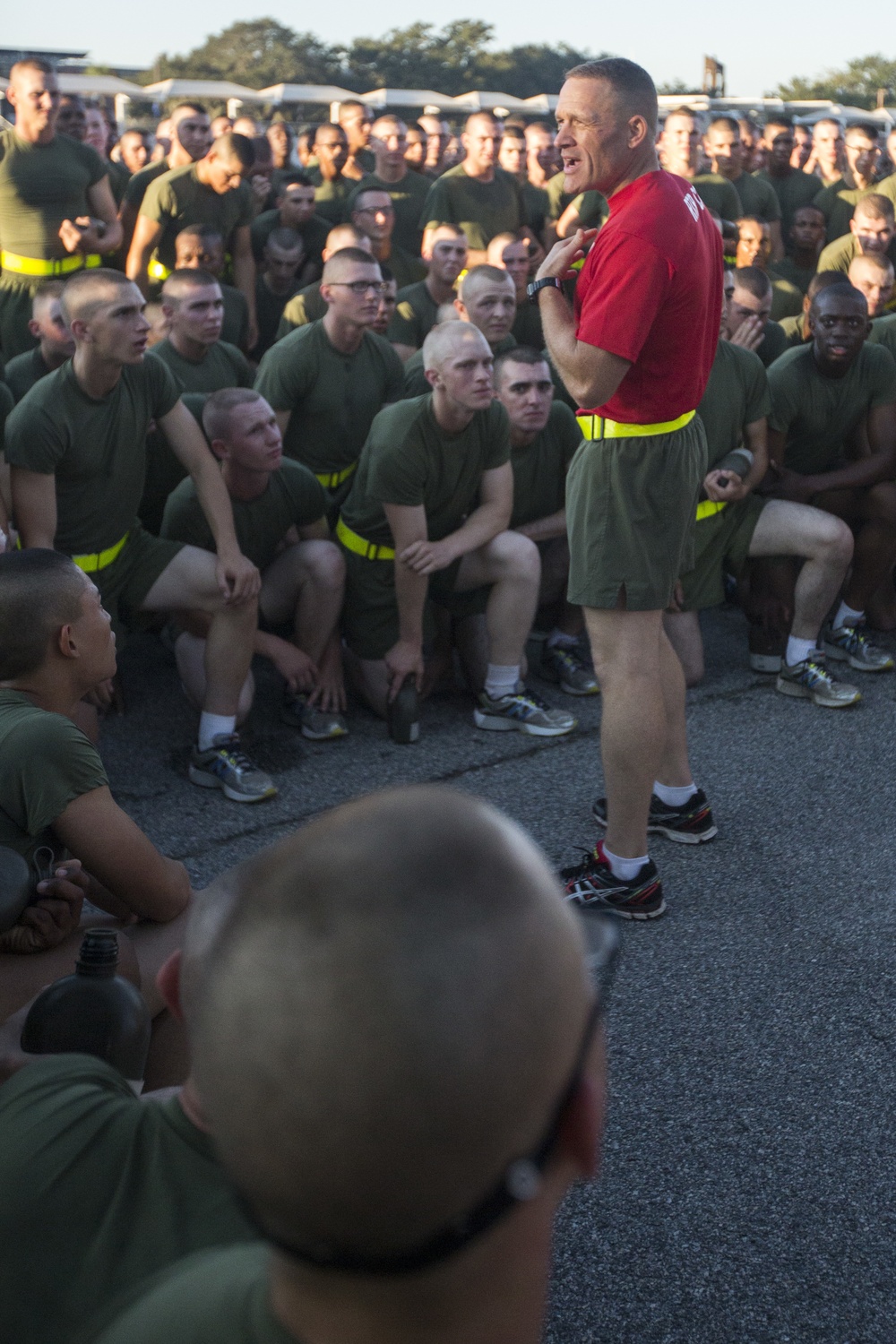 Motivation high for new Marines during final run on Parris Island