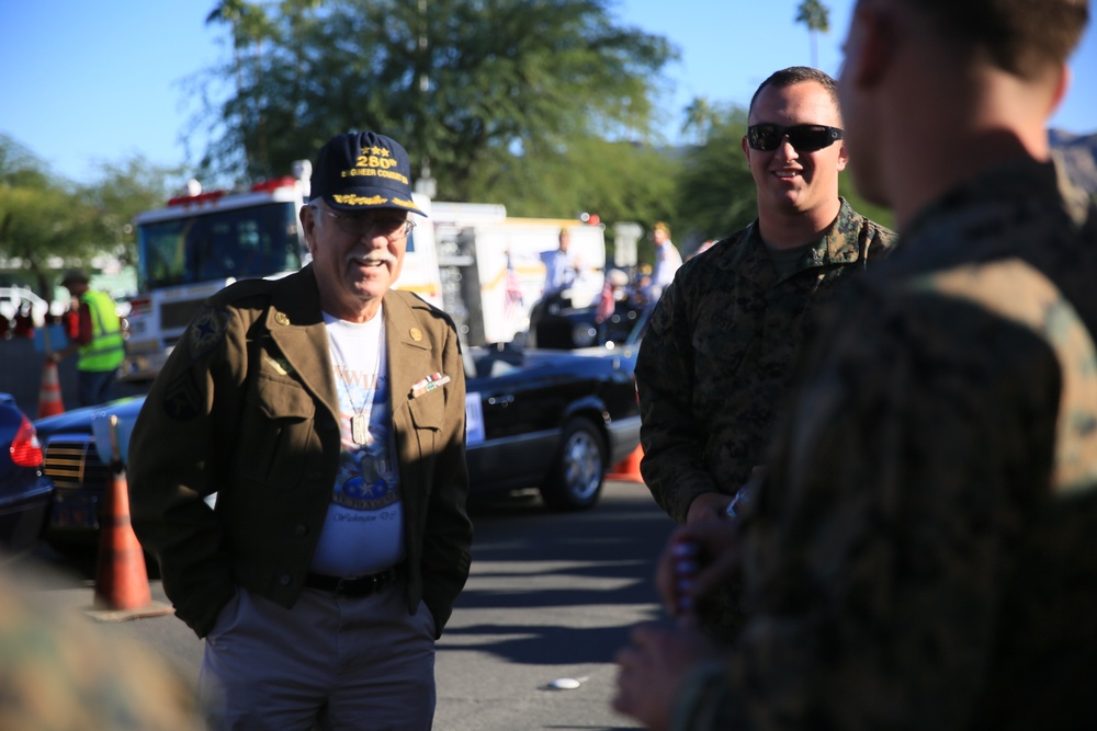 Combat Center salutes communities' veterans