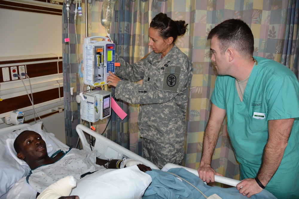 Army nurse beats cancer