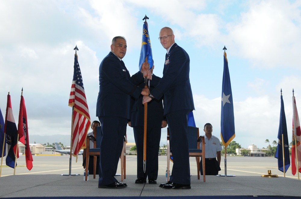 154th Maintenance Group change of command