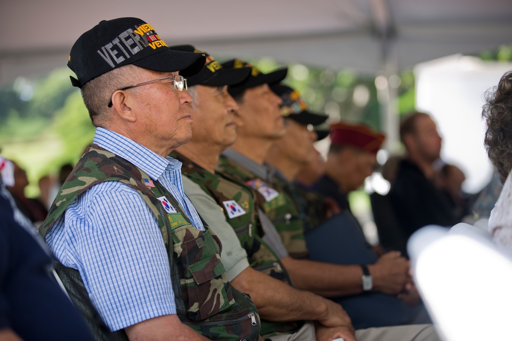 Veterans Day Ceremony at the National Memorial Cemetery of the Pacific