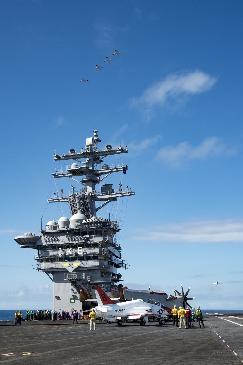 USS Dwight D. Eisenhower operations
