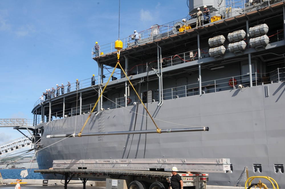 USS Emory S. Land operations