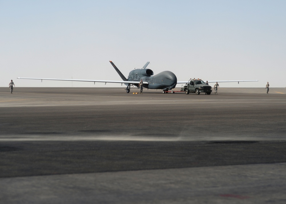 UAV reaches new milestone in fight against Daesh