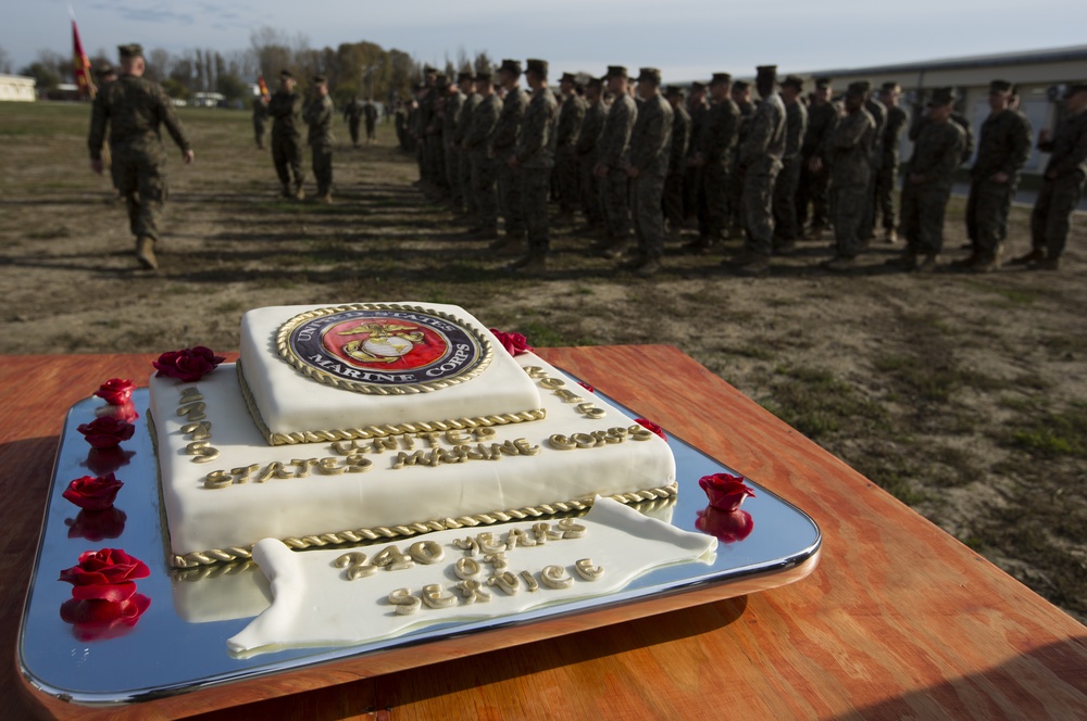 240th Marine Corps Birthday in Romania