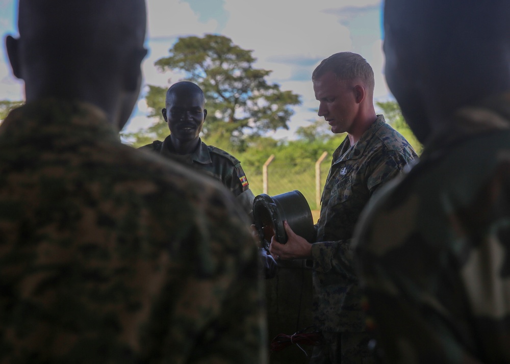 US Marines help strengthen Ugandan forces