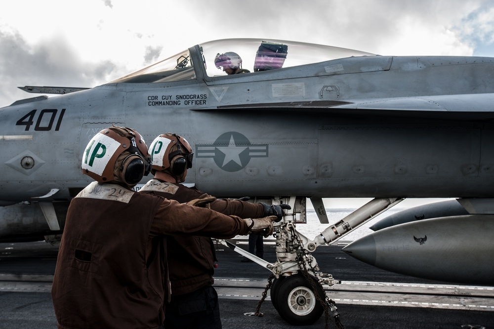 USS Ronald Reagan operations