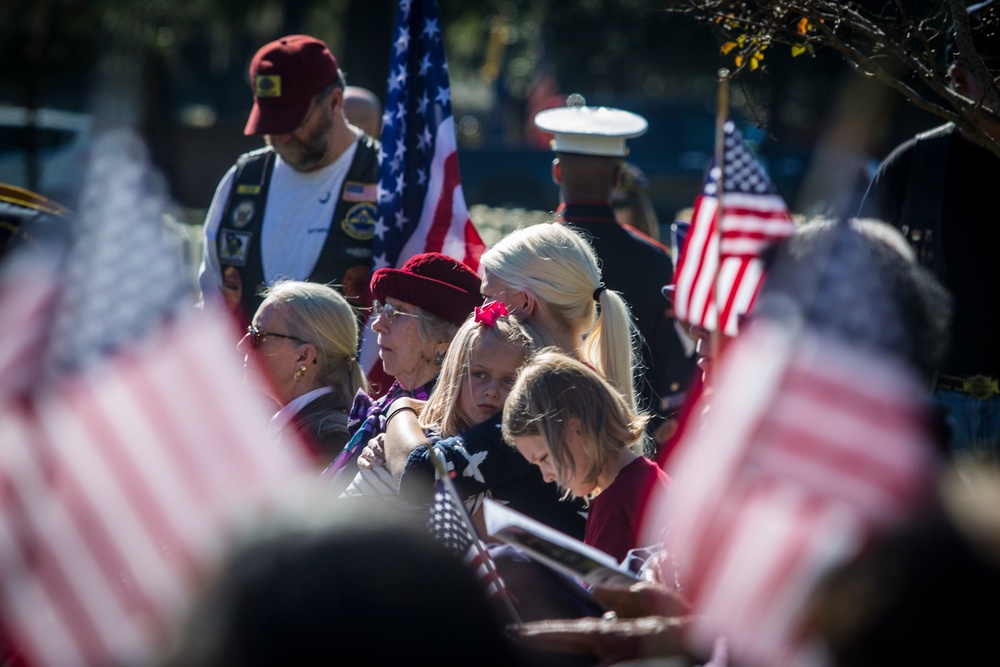 Tri-Command, local community gather to honor Veterans