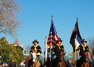 Parade honors military