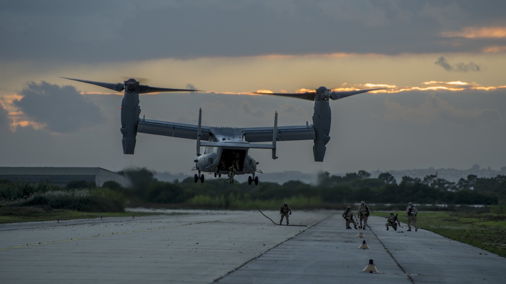Air commandos from partner nations train with the CV-22