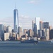 USS New York departs New York City