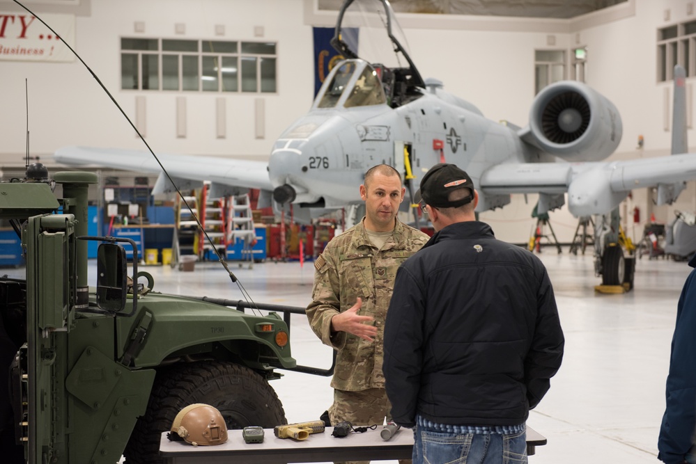 Members of Leadership Boise visit Gowen Field