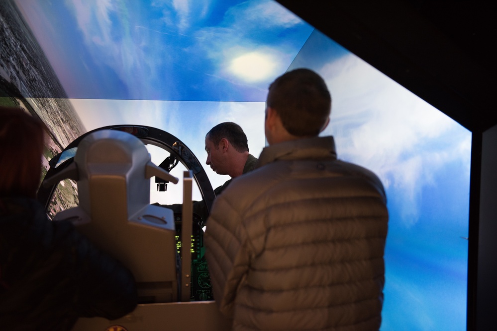 Members of Leadership Boise visit Gowen Field