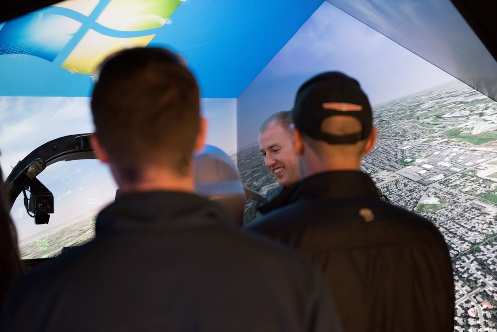 Members of Leadership Boise visit Gowen Field