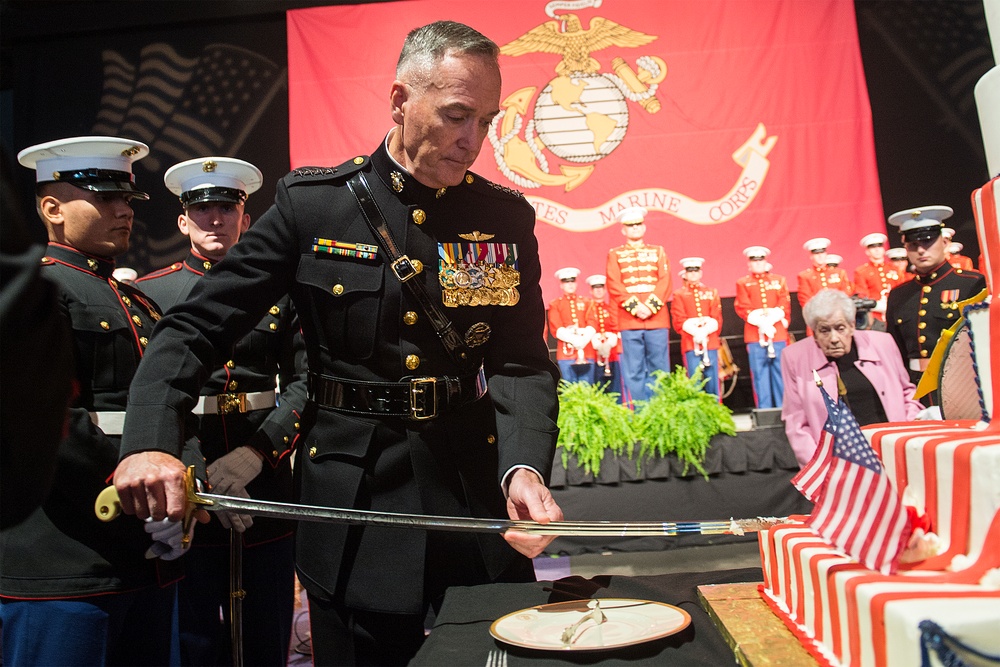 Gen. Dunford attends Boston Semper Fidelis Society Birthday Luncheon