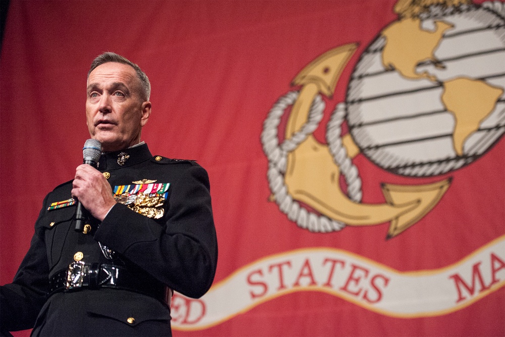 Gen. Dunford attends Boston Semper Fidelis Society Birthday Luncheon