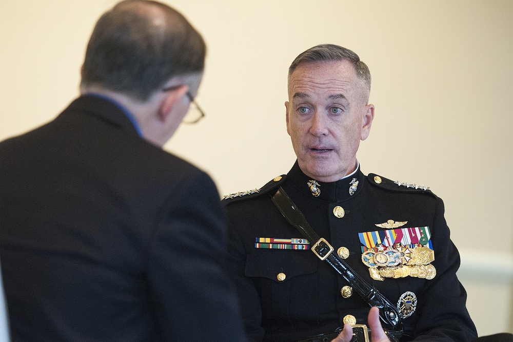 Gen. Dunford attends Boston Semper Fidelis Society Birthday Luncheon