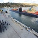 USS Alexandria arrives