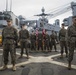 Marines celebrate Corps’ birthday aboard USS Rushmore