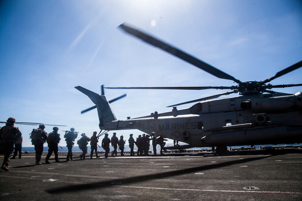 Rehearsals: U.S. Marines with Quick Reaction Force stay prepared