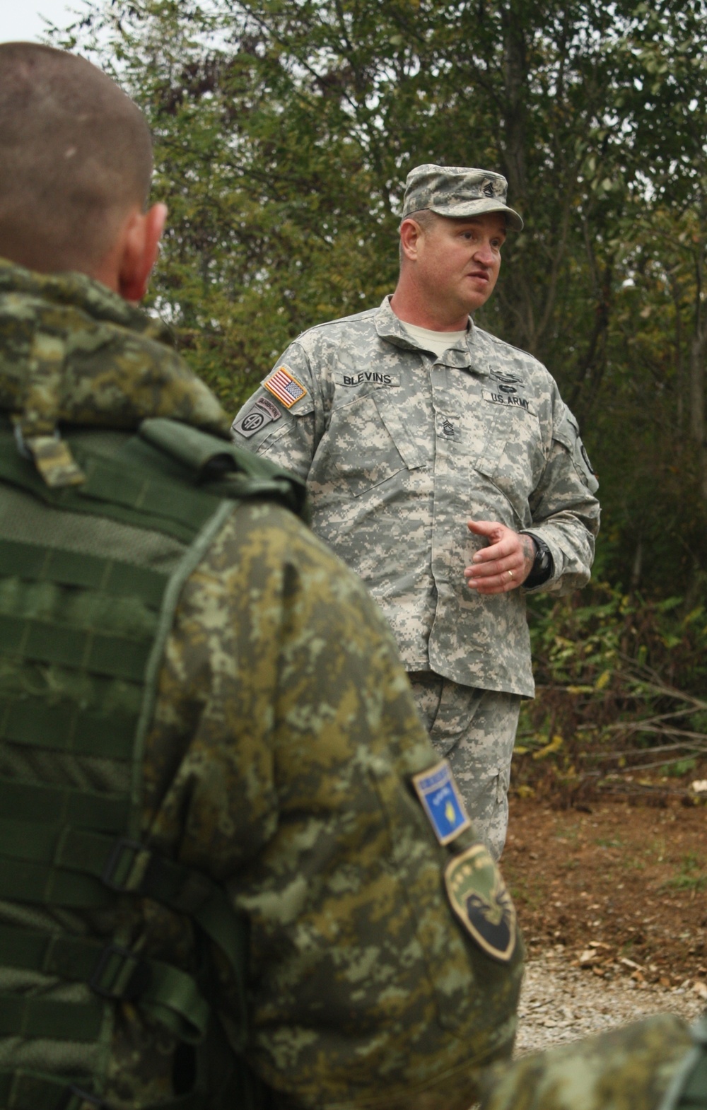 Multinational cooperation: US Army Soldiers partner with KSF TRADOC
