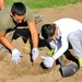 Marines Volunteer Planting Trees in Romania