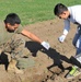 Marines Volunteer Planting Trees in Romania