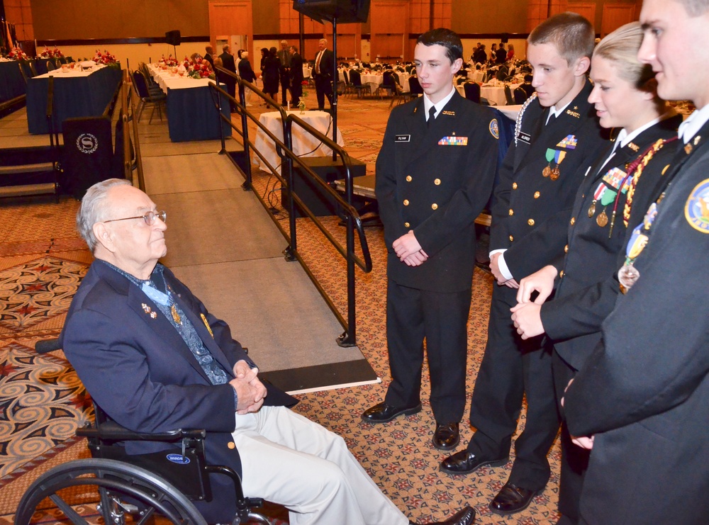Distinguished visitors present speeches at Birmigham Veterans Day Events