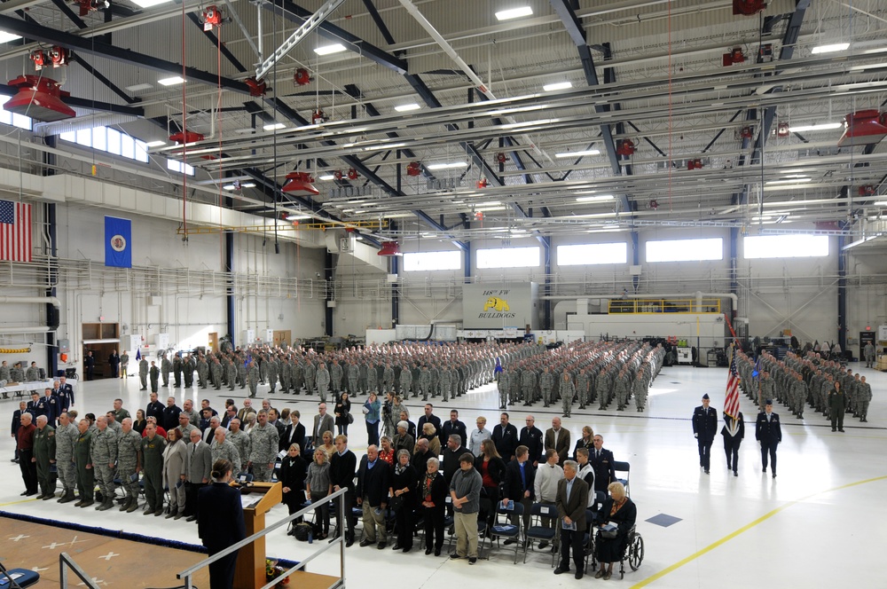 148th Fighter Wing change of command ceremony