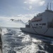 Littoral Combat Ship USS Fort Worth (LCS 3) replenishment at sea
