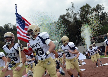 Naval Academy, Mexican Teams Play Goodwill Football Game