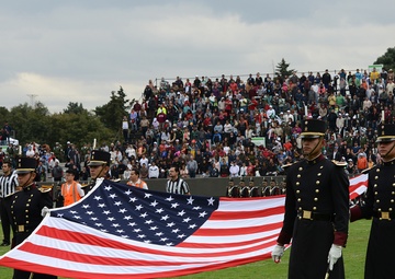 Naval Academy, Mexican teams play goodwill football game