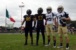 Naval Academy, Mexican teams play goodwill football game