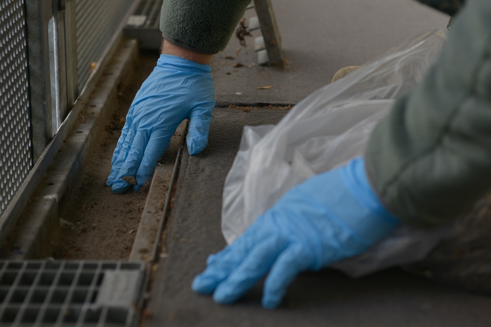 'Leaf'ing Ramstein a cleaner place