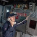 USS Carney action