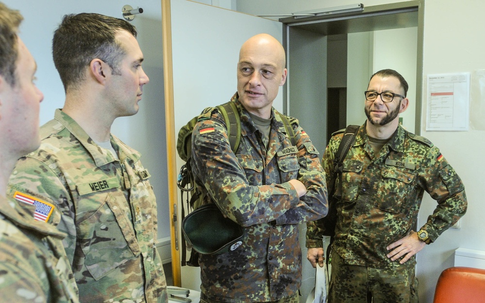 4th ID MCE and 10th Armored Division (Bundeswehr) meet for future partnerships