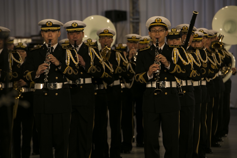 Multi-national Marching Band Festival Rocks the Budokan Arena