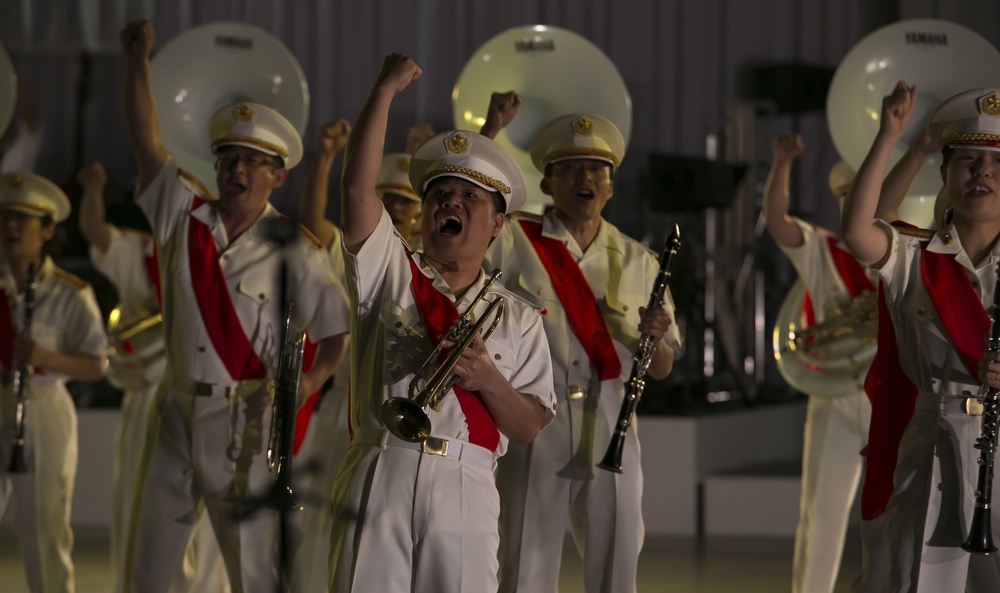 Multi-national Marching Band Festival Rocks the Budokan Arena