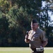 Master Gunnery Sgt. James R. McMillion's retirement ceremony