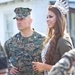 Miss USA visits US Marines