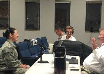 Kevin Miller talk show visits 124th Fighter Wing