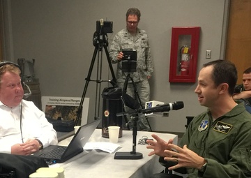Kevin Miller talk show visits 124th Fighter Wing