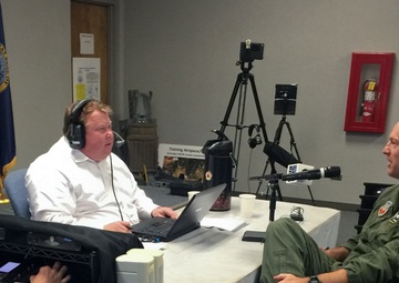 Kevin Miller talk show visits 124th Fighter Wing