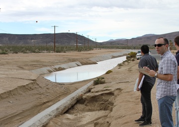 Corps sends team to Fort Irwin to assess recent storm damage
